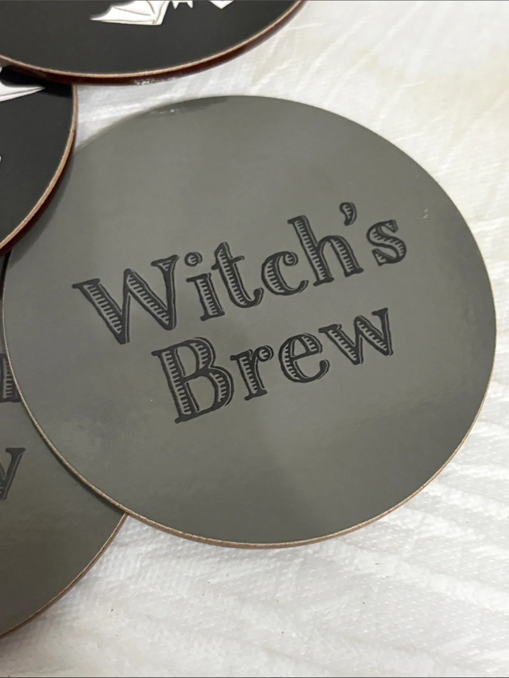 Halloween Witch's Brew Coasters SET OF 8